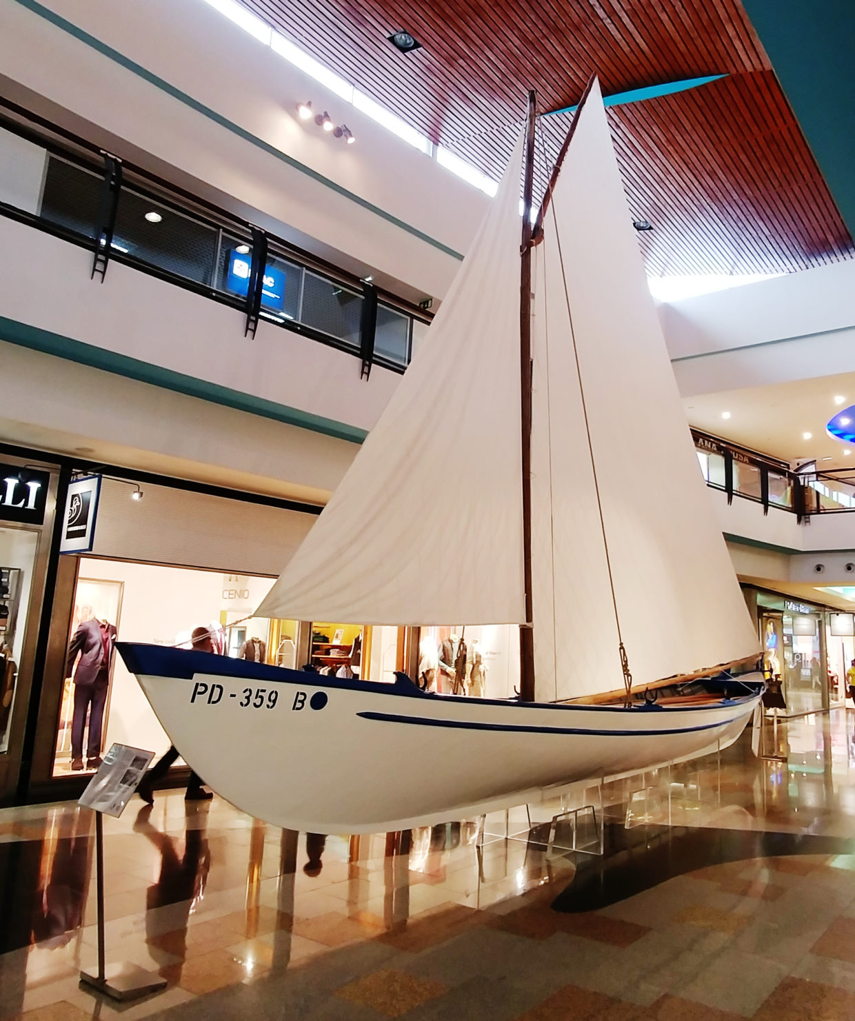 Historisches Walfangschiff der Azoren