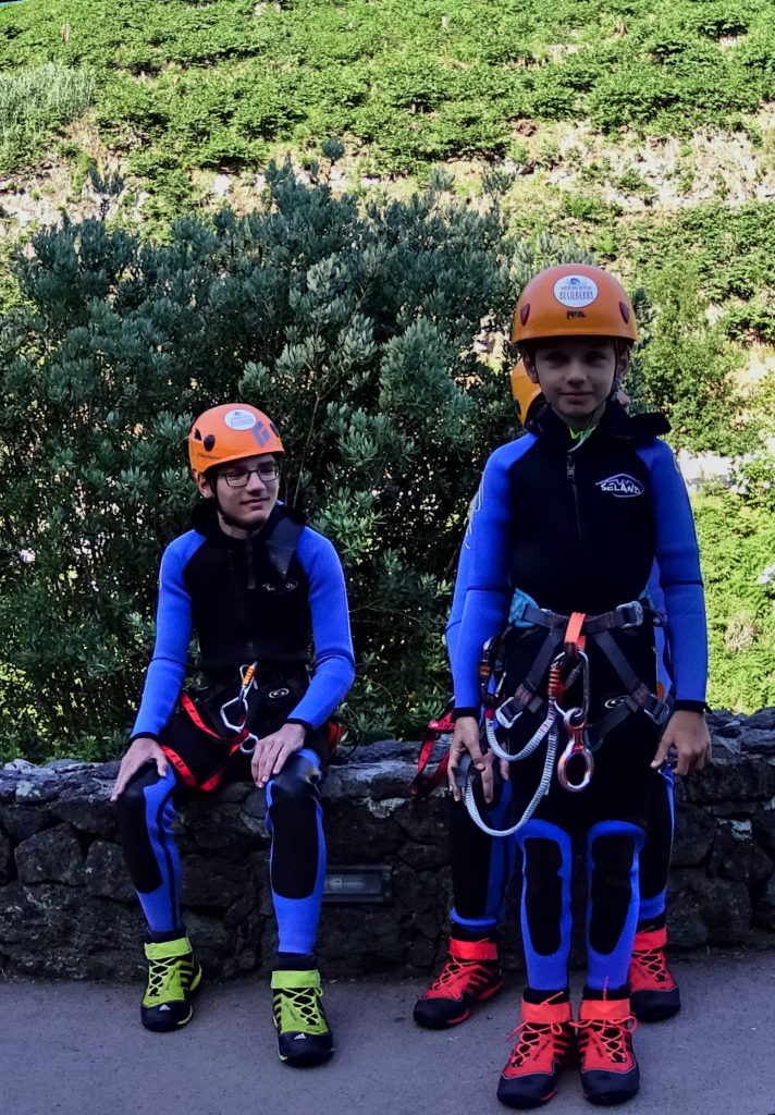 Equipment for Canyoning