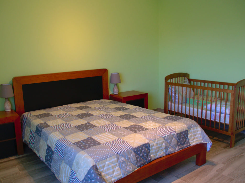 Chambre à coucher, éventuellement avec un autre lit d'enfant Chambre à coucher, éventuellement avec un autre lit d'enfant
