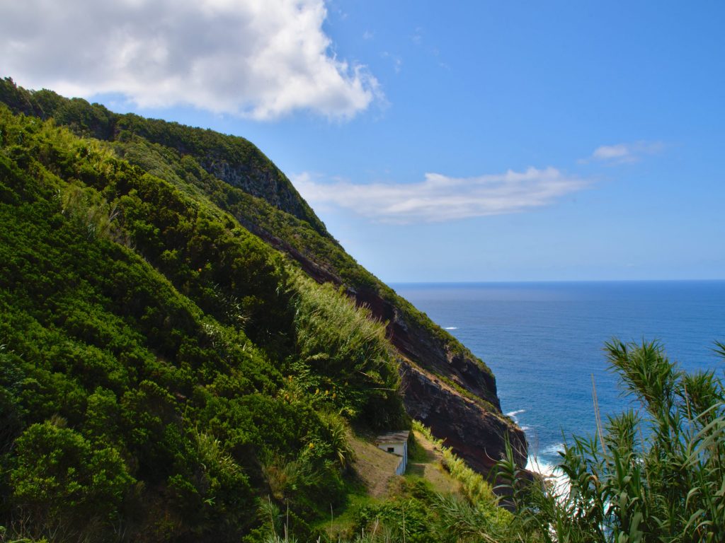 Coast west of the Pico da Mafra Coast west of the Pico da Mafra