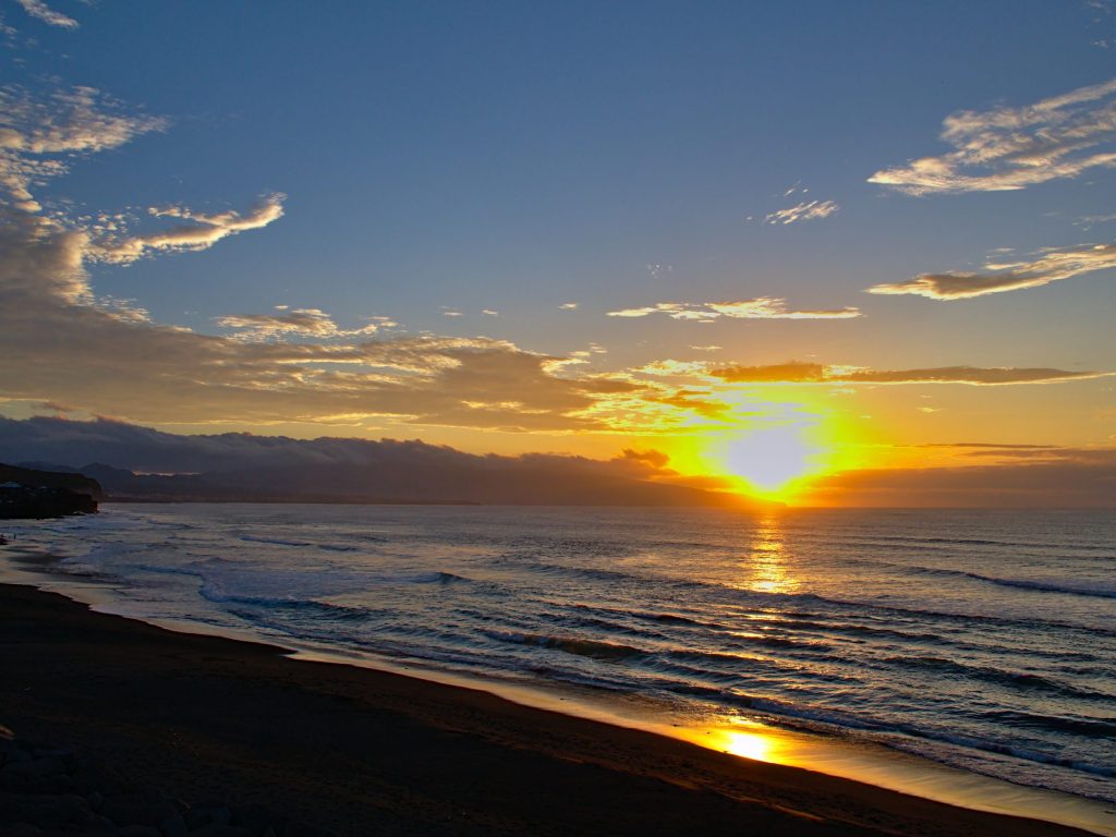 Pôr do sol na Ribeira Grande Pôr do sol na Ribeira Grande