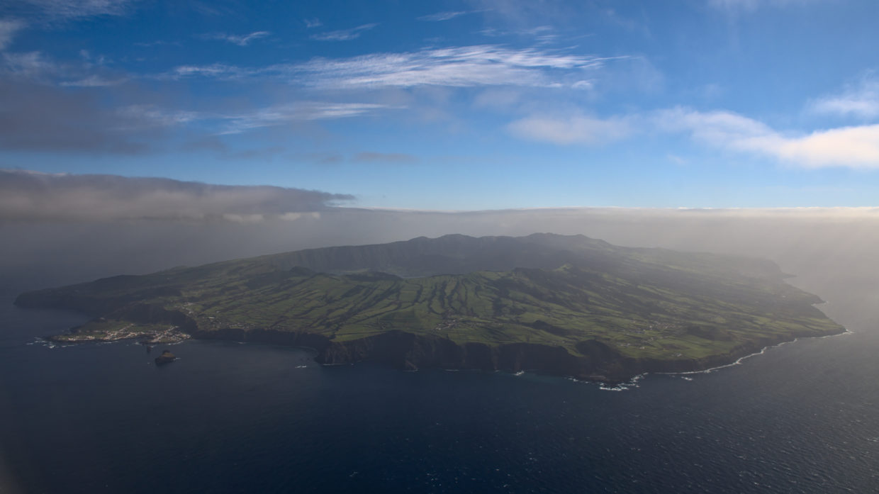 São Miguel aus der Luft