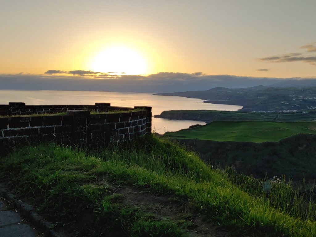 Miradouro de Santa Iria Sonnenaufgang Miradouro de Santa Iria Sonnenaufgang