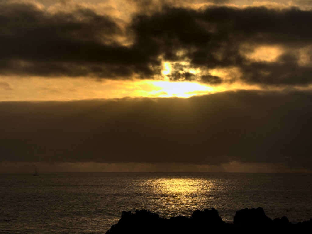 Sonnenuntergang bei Ferraria Sonnenuntergang bei Ferraria
