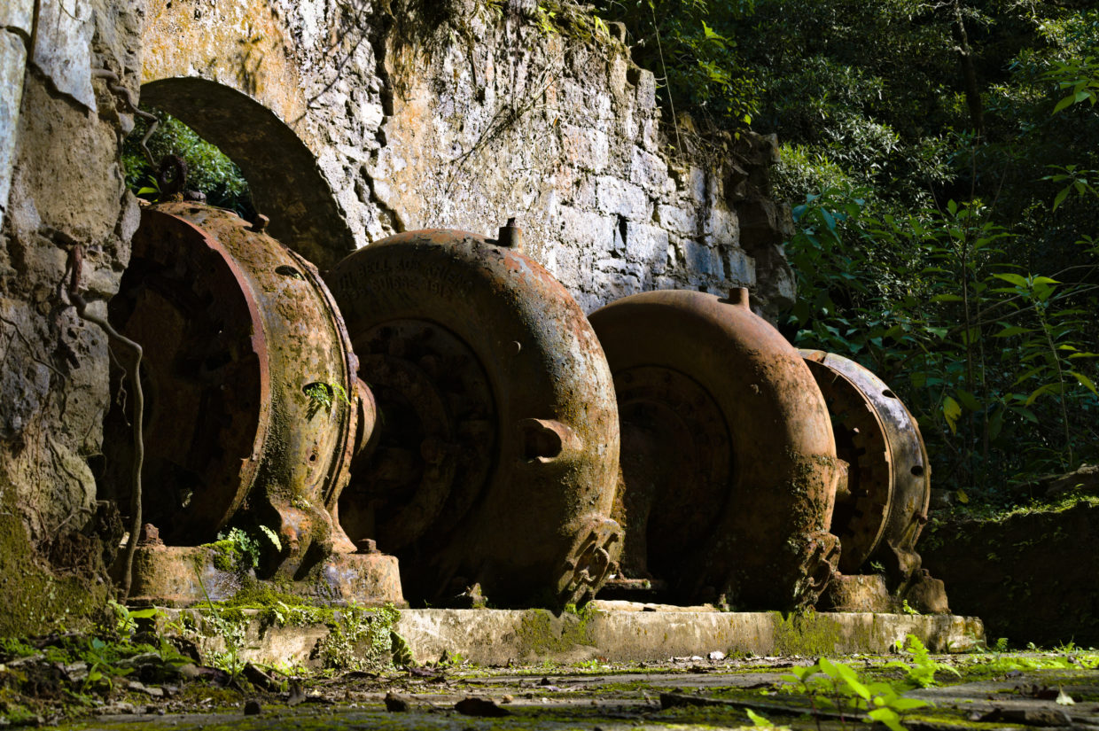 Turbinen in der Fábrica da Vila