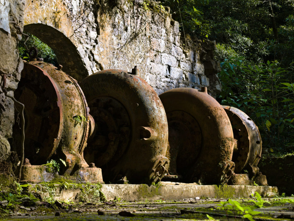 Turbines at the Fábrica da Vila Turbines at the Fábrica da Vila
