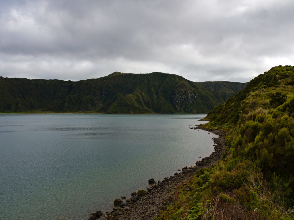 Enfin arrivés - Le Lagoa do Fogo Enfin arrivés - Le Lagoa do Fogo